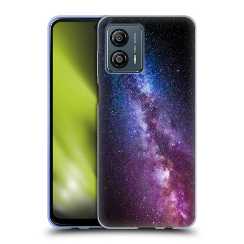 Patrik Lovrin Night Sky Milky Way Bright Colors Soft Gel Case for Motorola Moto G53 5G