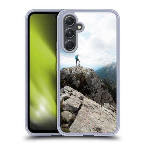 Patrik Lovrin Wanderlust Looking Over New Adventures Soft Gel Case for Samsung Galaxy A54 5G