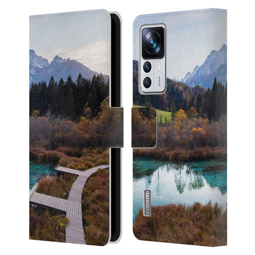 Patrik Lovrin Magical Lakes Zelenci, Slovenia In Autumn Leather Book Wallet Case Cover For Xiaomi 12T Pro