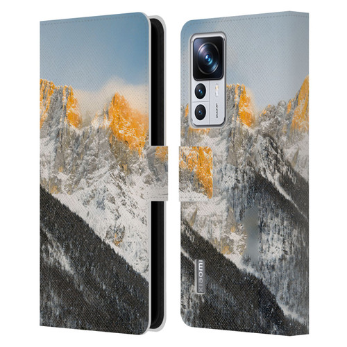 Patrik Lovrin Magical Sunsets Last Light On Slovenian Alps Leather Book Wallet Case Cover For Xiaomi 12T Pro