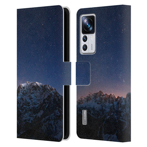 Patrik Lovrin Night Sky Stars Above Mountains Leather Book Wallet Case Cover For Xiaomi 12T Pro