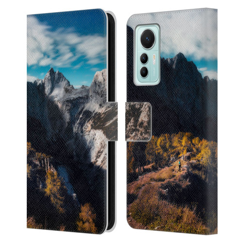 Patrik Lovrin Wanderlust In Awe Of The Mountains Leather Book Wallet Case Cover For Xiaomi 12 Lite