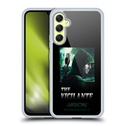 Arrow TV Series Graphics The Vigilante Soft Gel Case for Samsung Galaxy A34 5G