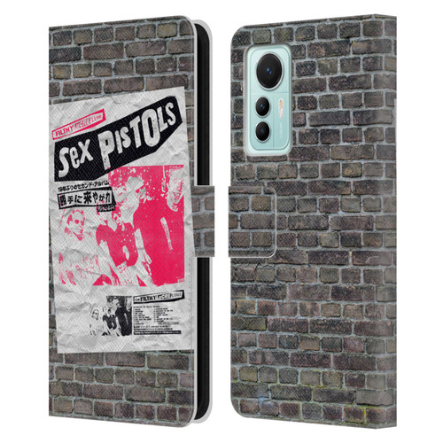 Sex Pistols Band Art Filthy Lucre Japan Leather Book Wallet Case Cover For Xiaomi 12 Lite
