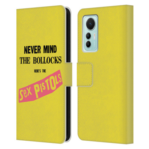 Sex Pistols Band Art NMTB Album Leather Book Wallet Case Cover For Xiaomi 12 Lite