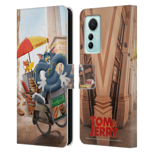 Tom And Jerry Movie (2021) Graphics Real World New Twist Leather Book Wallet Case Cover For Xiaomi 12 Lite
