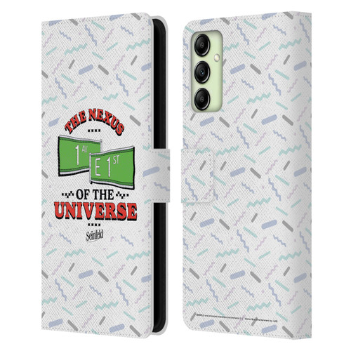 Seinfeld Graphics Nexus Of The Universe Leather Book Wallet Case Cover For Samsung Galaxy A14 5G