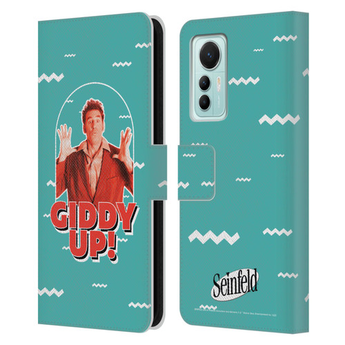 Seinfeld Graphics Giddy Up! Leather Book Wallet Case Cover For Xiaomi 12 Lite