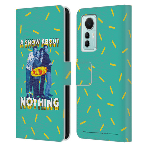 Seinfeld Graphics A Show About Nothing Leather Book Wallet Case Cover For Xiaomi 12 Lite