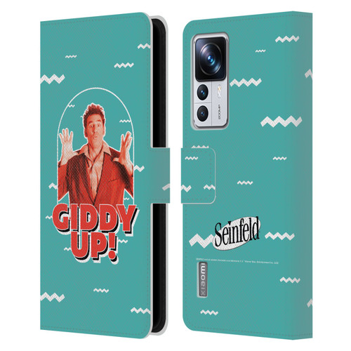 Seinfeld Graphics Giddy Up! Leather Book Wallet Case Cover For Xiaomi 12T Pro
