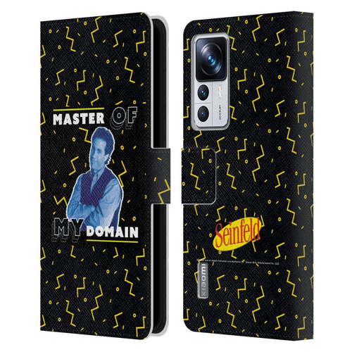 Seinfeld Graphics Master Of My Domain Leather Book Wallet Case Cover For Xiaomi 12T Pro