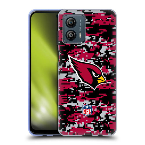 NFL Arizona Cardinals Graphics Digital Camouflage Soft Gel Case for Motorola Moto G53 5G