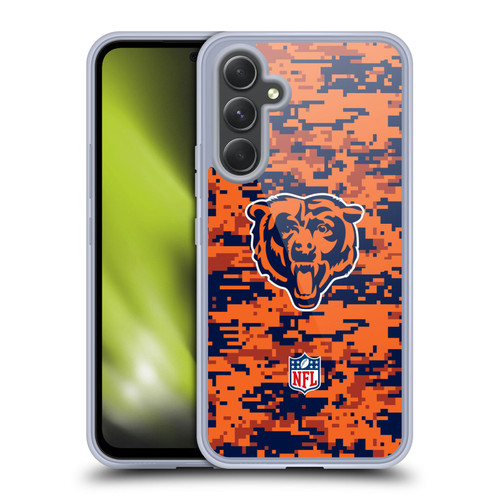 NFL Chicago Bears Graphics Digital Camouflage Soft Gel Case for Samsung Galaxy A54 5G