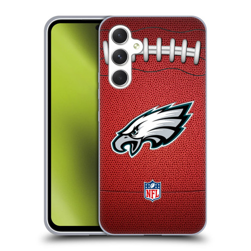 NFL Philadelphia Eagles Graphics Football Soft Gel Case for Samsung Galaxy A54 5G