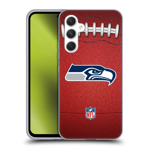 NFL Seattle Seahawks Graphics Football Soft Gel Case for Samsung Galaxy A54 5G