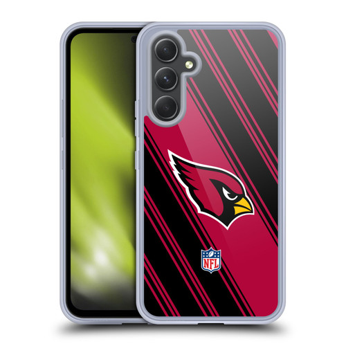NFL Arizona Cardinals Artwork Stripes Soft Gel Case for Samsung Galaxy A54 5G