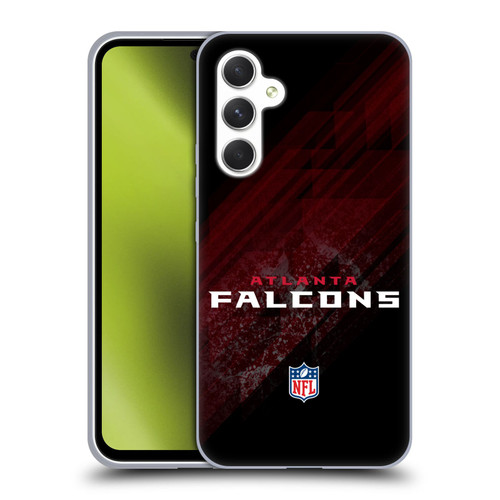 NFL Atlanta Falcons Logo Blur Soft Gel Case for Samsung Galaxy A54 5G