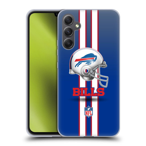 NFL Buffalo Bills Logo Helmet Soft Gel Case for Samsung Galaxy A34 5G