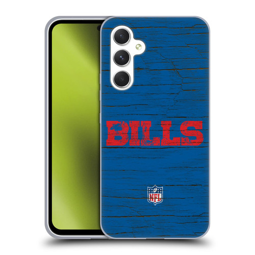 NFL Buffalo Bills Logo Distressed Look Soft Gel Case for Samsung Galaxy A54 5G