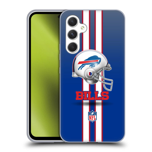 NFL Buffalo Bills Logo Helmet Soft Gel Case for Samsung Galaxy A54 5G