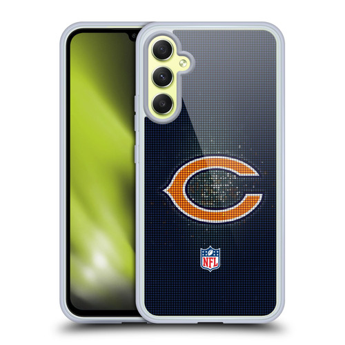 NFL Chicago Bears Artwork LED Soft Gel Case for Samsung Galaxy A34 5G