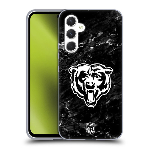 NFL Chicago Bears Artwork Marble Soft Gel Case for Samsung Galaxy A54 5G