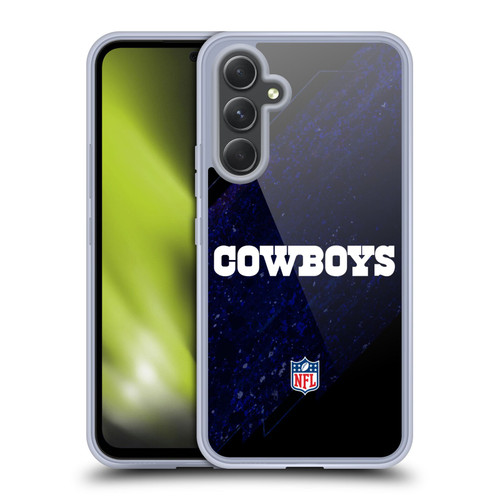 NFL Dallas Cowboys Logo Blur Soft Gel Case for Samsung Galaxy A54 5G