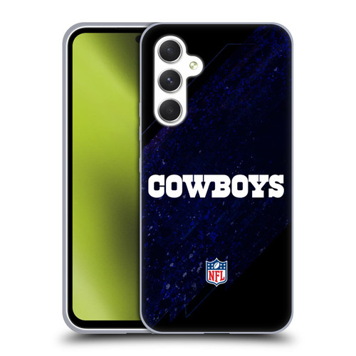 NFL Dallas Cowboys Logo Blur Soft Gel Case for Samsung Galaxy A54 5G