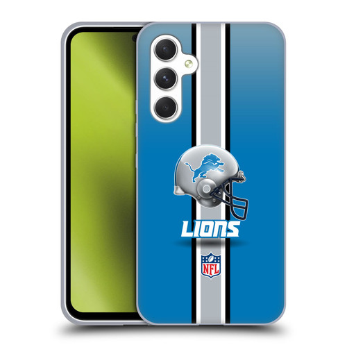 NFL Detroit Lions Logo Helmet Soft Gel Case for Samsung Galaxy A54 5G
