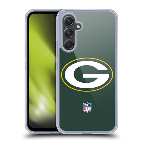 NFL Green Bay Packers Logo Plain Soft Gel Case for Samsung Galaxy A54 5G