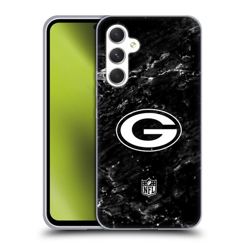 NFL Green Bay Packers Artwork Marble Soft Gel Case for Samsung Galaxy A54 5G