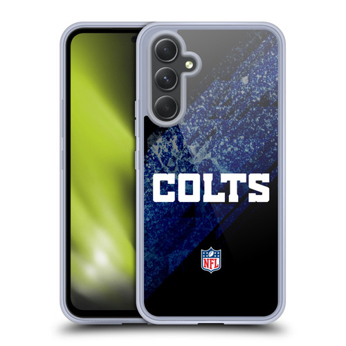 NFL Indianapolis Colts Logo Blur Soft Gel Case for Samsung Galaxy A54 5G
