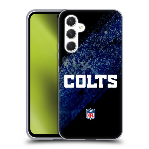 NFL Indianapolis Colts Logo Blur Soft Gel Case for Samsung Galaxy A54 5G