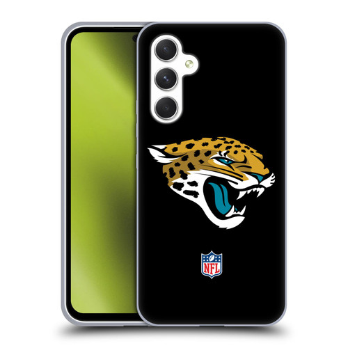 NFL Jacksonville Jaguars Logo Plain Soft Gel Case for Samsung Galaxy A54 5G