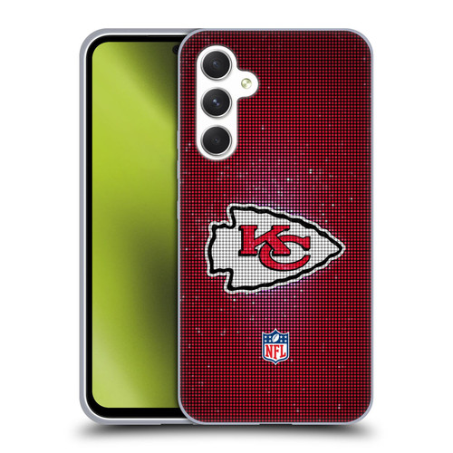 NFL Kansas City Chiefs Artwork LED Soft Gel Case for Samsung Galaxy A54 5G