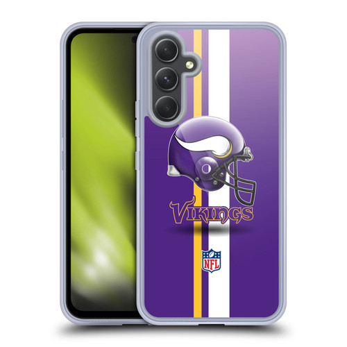 NFL Minnesota Vikings Logo Helmet Soft Gel Case for Samsung Galaxy A54 5G