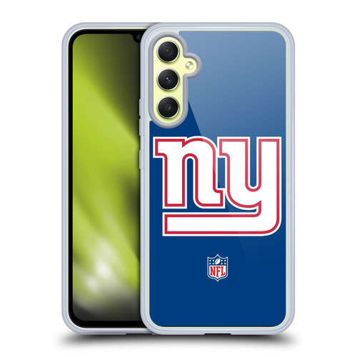 NFL New York Giants Logo Plain Soft Gel Case for Samsung Galaxy A34 5G NFL New York Giants Logo Plain Soft Gel Case for Samsung Galaxy A34 5G