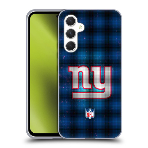 NFL New York Giants Artwork LED Soft Gel Case for Samsung Galaxy A54 5G