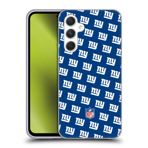 NFL New York Giants Artwork Patterns Soft Gel Case for Samsung Galaxy A54 5G