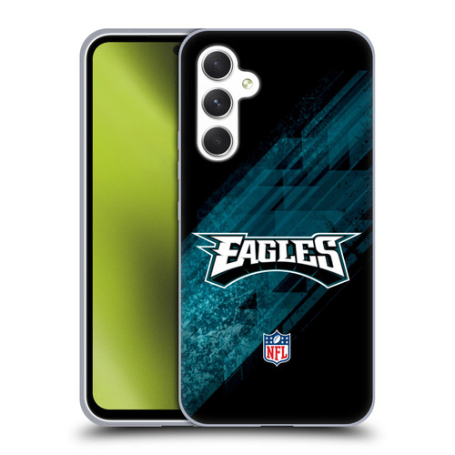 NFL Philadelphia Eagles Logo Blur Soft Gel Case for Samsung Galaxy A54 5G