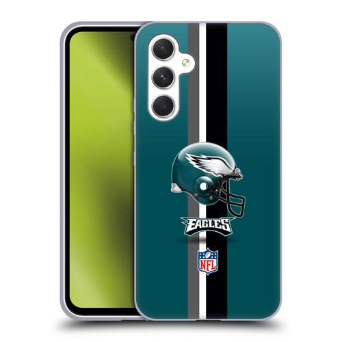 NFL Philadelphia Eagles Logo Helmet Soft Gel Case for Samsung Galaxy A54 5G