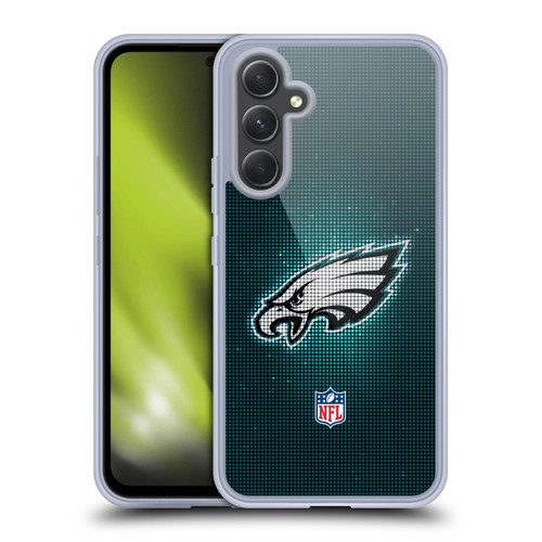 NFL Philadelphia Eagles Artwork LED Soft Gel Case for Samsung Galaxy A54 5G