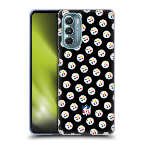 NFL Pittsburgh Steelers Artwork Patterns Soft Gel Case for Motorola Moto G Stylus 5G (2022)