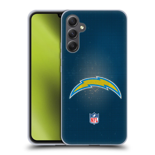 NFL Los Angeles Chargers Artwork LED Soft Gel Case for Samsung Galaxy A34 5G