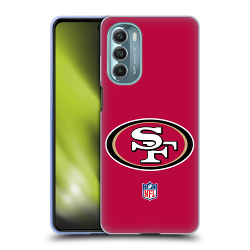 NFL San Francisco 49Ers Logo Plain Soft Gel Case for Motorola Moto G Stylus 5G (2022)