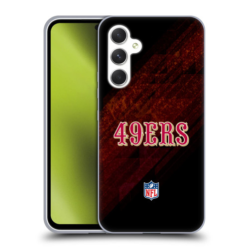 NFL San Francisco 49Ers Logo Blur Soft Gel Case for Samsung Galaxy A54 5G
