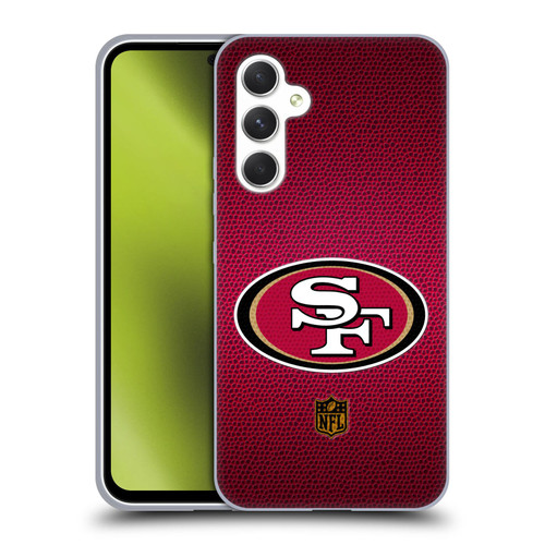 NFL San Francisco 49Ers Logo Football Soft Gel Case for Samsung Galaxy A54 5G