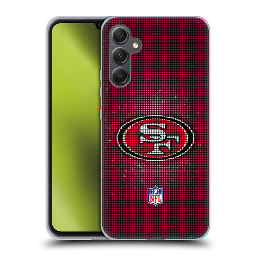 NFL San Francisco 49ers Artwork LED Soft Gel Case for Samsung Galaxy A34 5G