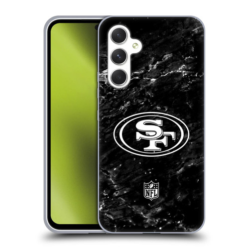 NFL San Francisco 49ers Artwork Marble Soft Gel Case for Samsung Galaxy A54 5G