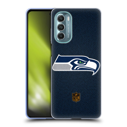 NFL Seattle Seahawks Logo Football Soft Gel Case for Motorola Moto G Stylus 5G (2022)